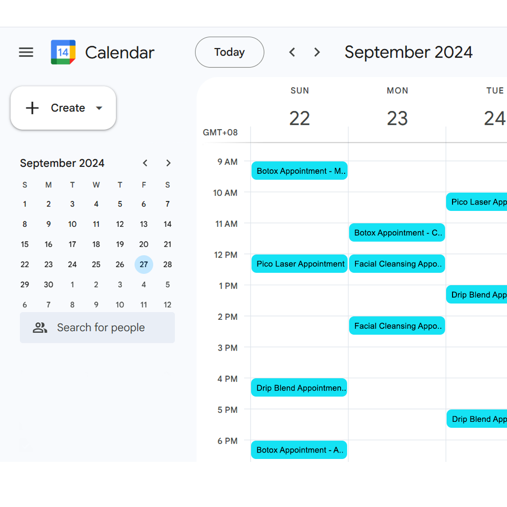 Aesthetic Clinics Appointment Scheduler