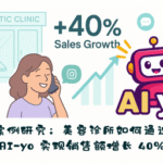 案例研究：美容诊所如何通过 AI-yo 实现销售额增长 40%