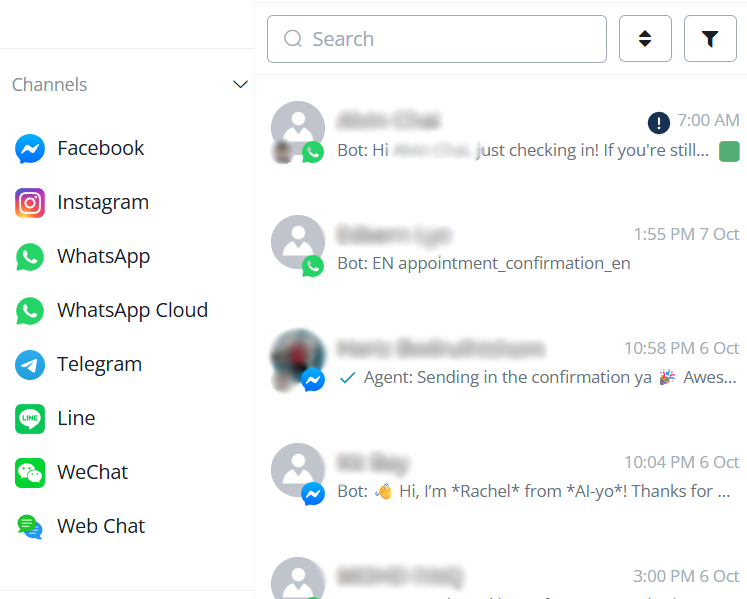 Centralize All Chats in One Place​